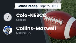 Recap: Colo-NESCO  vs. Collins-Maxwell 2019