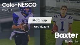 Matchup: Colo-NESCO High Scho vs. Baxter  2019
