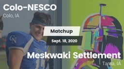 Matchup: Colo-NESCO High Scho vs. Meskwaki Settlement  2020