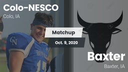 Matchup: Colo-NESCO High Scho vs. Baxter  2020