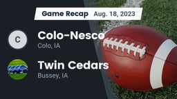 Recap: Colo-Nesco  vs. Twin Cedars  2023