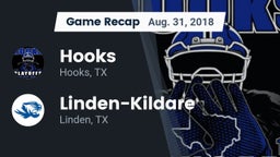 Recap: Hooks  vs. Linden-Kildare  2018