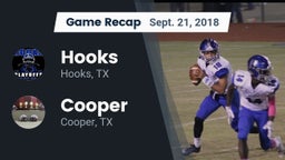 Recap: Hooks  vs. Cooper  2018