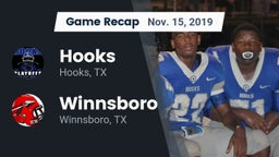 Recap: Hooks  vs. Winnsboro  2019