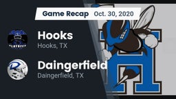 Recap: Hooks  vs. Daingerfield  2020