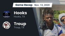 Recap: Hooks  vs. Troup  2020