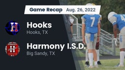 Recap: Hooks  vs. Harmony I.S.D. 2022