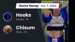 Recap: Hooks  vs. Chisum 2022