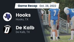 Recap: Hooks  vs. De Kalb  2022