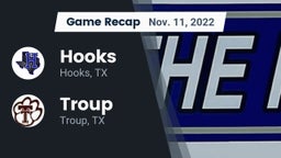 Recap: Hooks  vs. Troup  2022