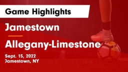 Jamestown  vs Allegany-Limestone  Game Highlights - Sept. 15, 2022
