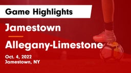 Jamestown  vs Allegany-Limestone  Game Highlights - Oct. 4, 2022