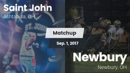 Matchup: Saint John vs. Newbury  2017