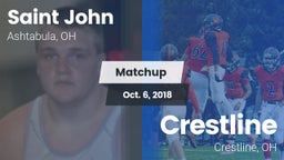 Matchup: Saint John vs. Crestline  2018