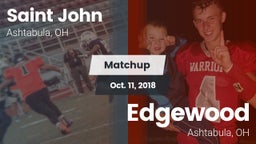 Matchup: Saint John vs. Edgewood  2018