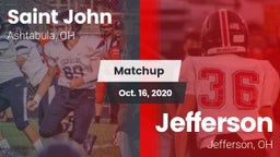 Matchup: Saint John vs. Jefferson  2020