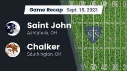 Recap: Saint John  vs. Chalker  2023