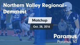 Matchup: Northern Valley vs. Paramus  2016