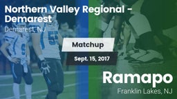 Matchup: Northern Valley vs. Ramapo  2017
