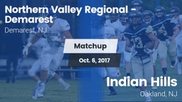 Matchup: Northern Valley vs. Indian Hills  2017
