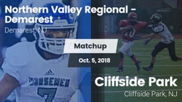 Matchup: Northern Valley vs. Cliffside Park  2018