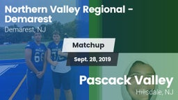 Matchup: Northern Valley vs. Pascack Valley  2019
