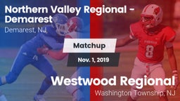 Matchup: Northern Valley vs. Westwood Regional  2019