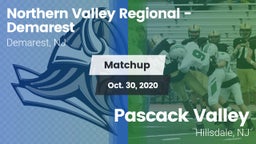 Matchup: Northern Valley vs. Pascack Valley  2020