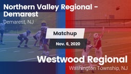 Matchup: Northern Valley vs. Westwood Regional  2020