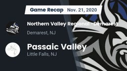 Recap: Northern Valley Regional -Demarest vs. Passaic Valley  2020
