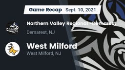 Recap: Northern Valley Regional -Demarest vs. West Milford  2021