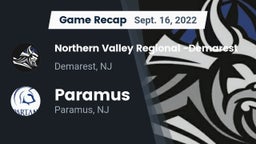 Recap: Northern Valley Regional -Demarest vs. Paramus  2022