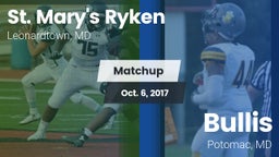 Matchup: St. Mary's Ryken vs. Bullis  2017