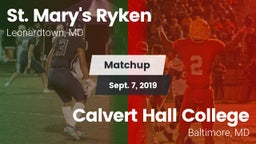 Matchup: St. Mary's Ryken vs. Calvert Hall College  2019