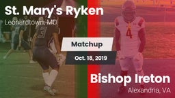 Matchup: St. Mary's Ryken vs. Bishop Ireton  2019