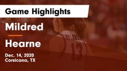 Mildred  vs Hearne  Game Highlights - Dec. 14, 2020