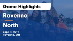 Ravenna  vs North  Game Highlights - Sept. 4, 2019