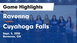 Ravenna  vs Cuyahoga Falls Game Highlights - Sept. 5, 2020