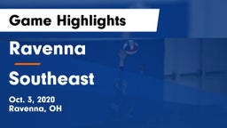 Ravenna  vs Southeast  Game Highlights - Oct. 3, 2020