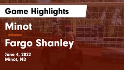 Minot  vs Fargo Shanley  Game Highlights - June 4, 2022
