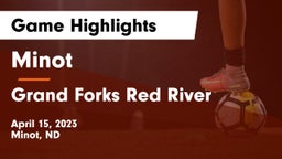 Minot  vs Grand Forks Red River  Game Highlights - April 15, 2023