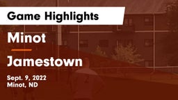 Minot  vs Jamestown  Game Highlights - Sept. 9, 2022