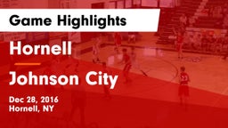Hornell  vs Johnson City  Game Highlights - Dec 28, 2016
