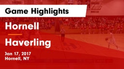 Hornell  vs Haverling  Game Highlights - Jan 17, 2017