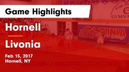 Hornell  vs Livonia  Game Highlights - Feb 15, 2017