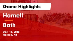 Hornell  vs Bath Game Highlights - Dec. 13, 2018