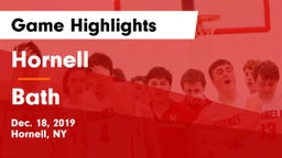 Hornell  vs Bath Game Highlights - Dec. 18, 2019