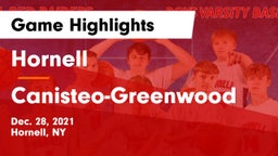 Hornell  vs Canisteo-Greenwood Game Highlights - Dec. 28, 2021