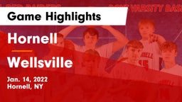 Hornell  vs Wellsville  Game Highlights - Jan. 14, 2022