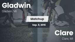 Matchup: Gladwin  vs. Clare  2016